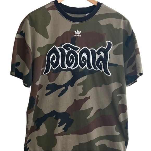 NEW! Adidas Originals Camo Lace Shirt Dress Women’s Size Small (H59016) #B57 - Picture 7 of 15